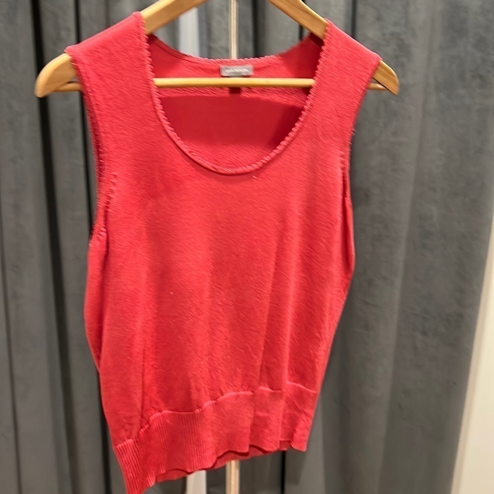 Ann Taylor sleeveless sweater Barbie core